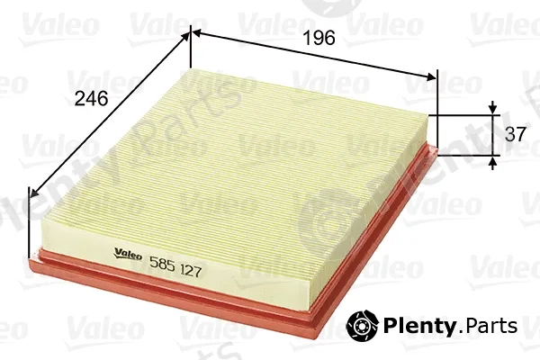 Valeo 585127 — Air Filter
