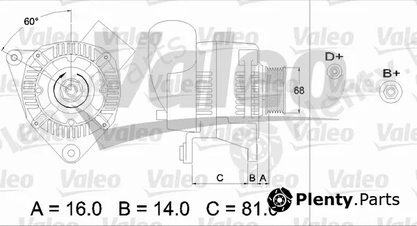 Valeo 436388 — Alternator VALEO RE-GEN REMANUFACTURED