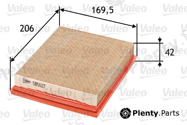 Valeo 585027 — Air Filter