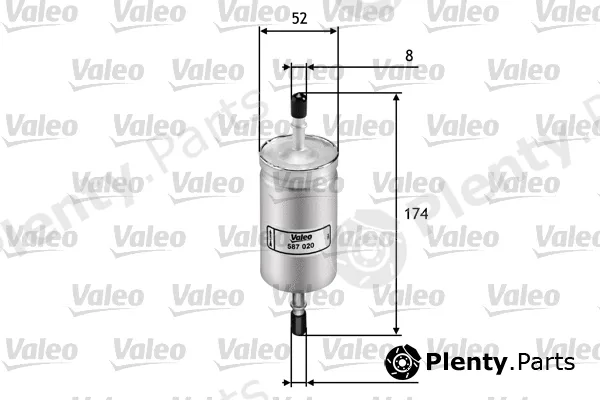 Valeo 587020 — Fuel Filter