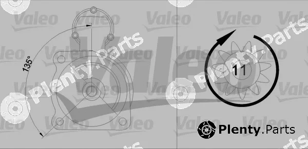 Valeo 455525 — Starter VALEO RE-GEN REMANUFACTURED