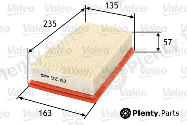 Valeo 585152 — Air Filter