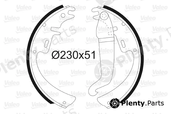Valeo 562093 — Brake Shoe Set