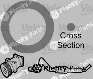 Valeo 509138 — Gasket, coolant pipe