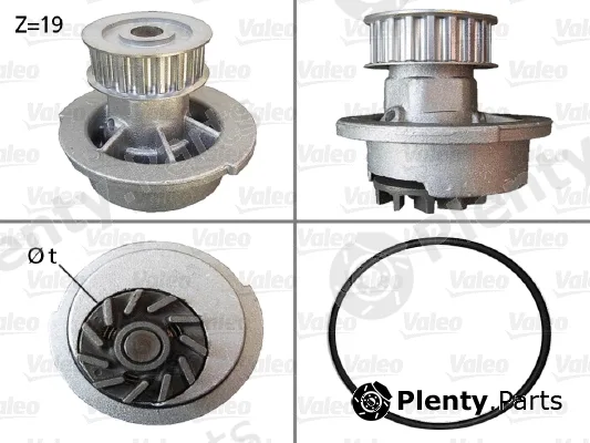 Valeo 506007 — Water Pump, engine cooling