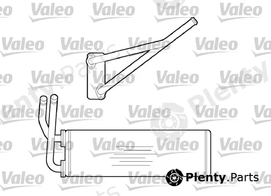 Valeo 812072 — Heat Exchanger, interior heating