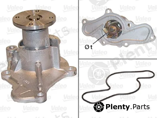 Valeo 506544 — Water Pump, engine cooling