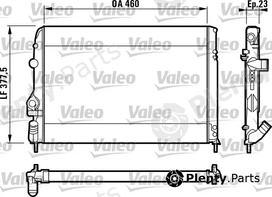 Valeo 732559 — Radiator, engine cooling
