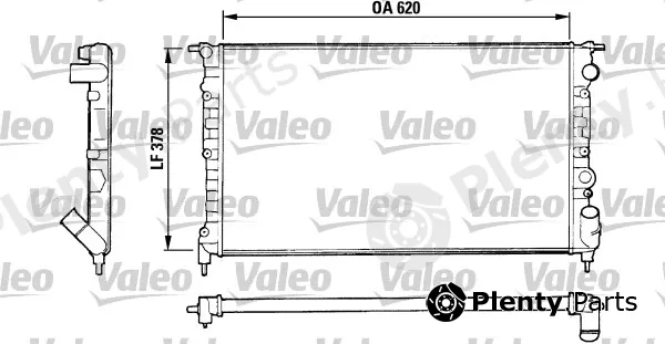 Valeo 816552 — Radiator, engine cooling