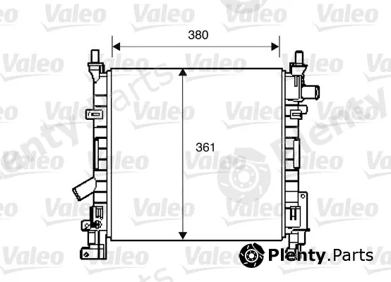 Valeo 734392 — Radiator, engine cooling