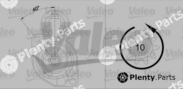 Valeo 455942 — Starter VALEO RE-GEN REMANUFACTURED