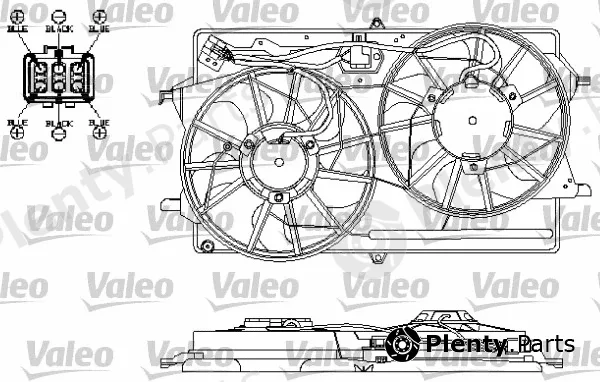 Valeo 696150 — Fan, engine cooling