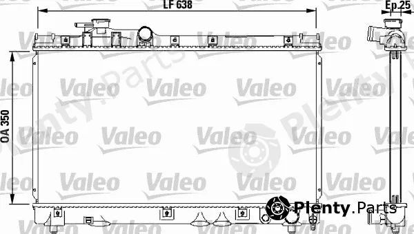 Valeo 732542 — Radiator, engine cooling
