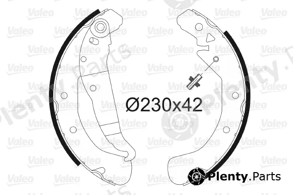 Valeo 562640 — Brake Shoe Set
