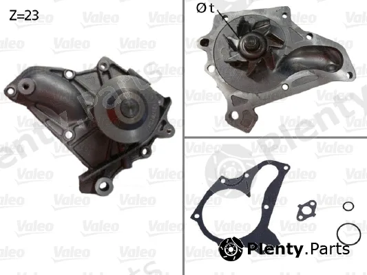 Valeo 506624 — Water Pump, engine cooling