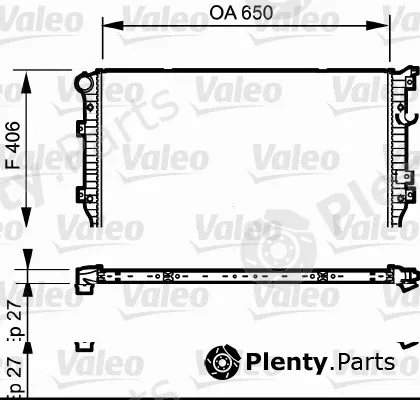 Valeo 735133 — Radiator, engine cooling