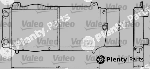 Valeo 730527 — Radiator, engine cooling