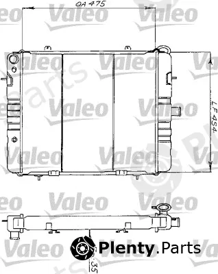 Valeo 730159 — Radiator, engine cooling