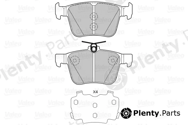 Valeo 601425 — Brake Pad Set, disc brake