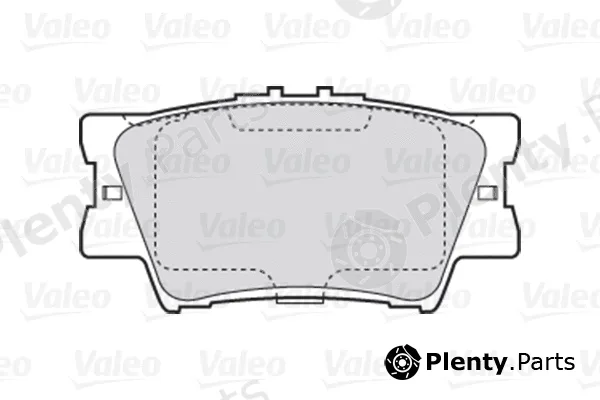 Valeo 301819 — Brake Pad Set, disc brake FIRST