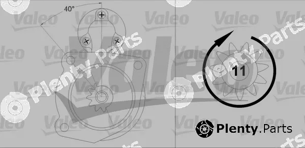 Valeo 458198 — Starter VALEO RE-GEN REMANUFACTURED