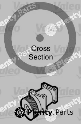 Valeo 509147 — Gasket, coolant pipe