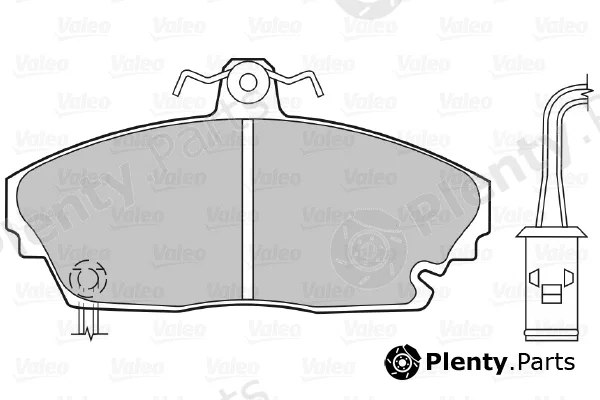 Valeo 598227 — Brake Pad Set, disc brake