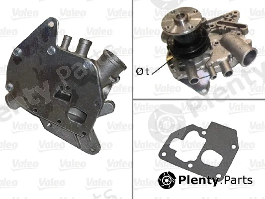 Valeo 506337 — Water Pump, engine cooling