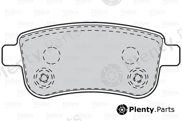 Valeo 302101 — Brake Pad Set, disc brake FIRST