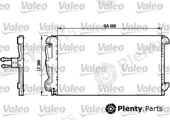 Valeo 816991 — Condenser, air conditioning