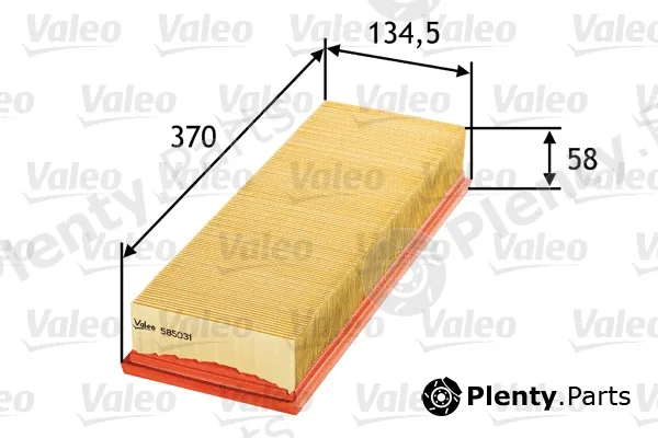 Valeo 585031 — Air Filter
