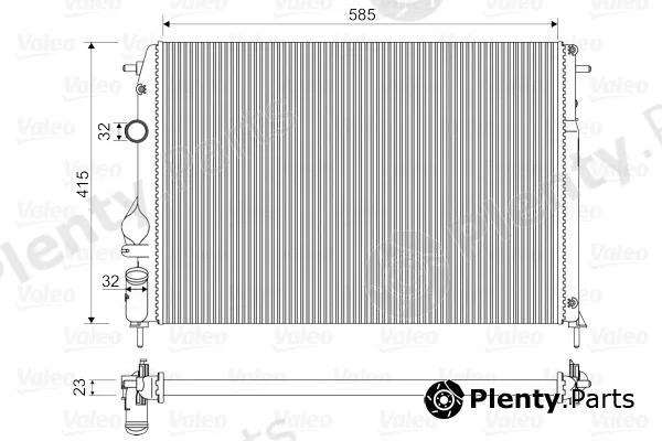 Valeo 732866 — Radiator, engine cooling