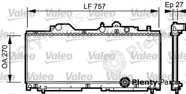Valeo 731977 — Radiator, engine cooling