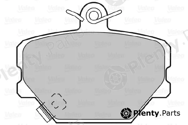 Valeo 598329 — Brake Pad Set, disc brake