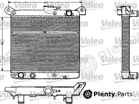 Valeo 883783 — Radiator, engine cooling