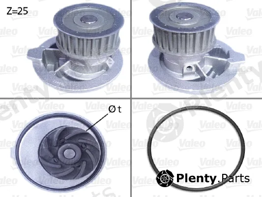 Valeo 506309 — Water Pump, engine cooling