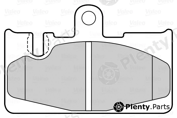 Valeo 670096 — Brake Pad Set, disc brake