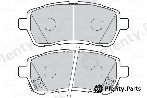 Valeo 301999 — Brake Pad Set, disc brake FIRST