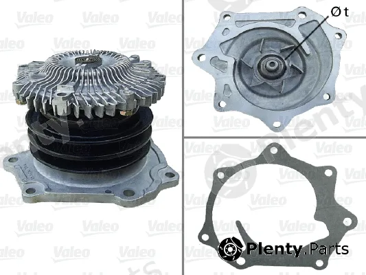 Valeo 506782 — Water Pump, engine cooling