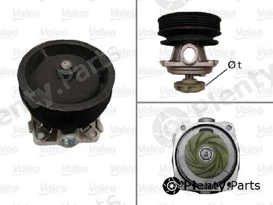 Valeo 506334 — Water Pump, engine cooling