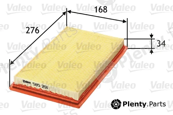 Valeo 585251 — Air Filter