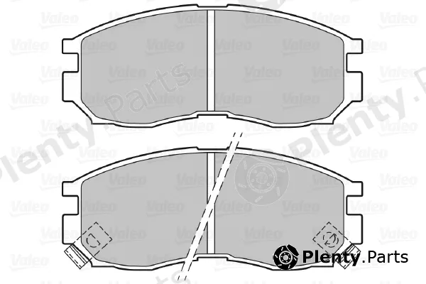 Valeo 598625 — Brake Pad Set, disc brake