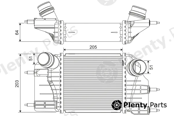Valeo 822908 — Charge Air Cooler