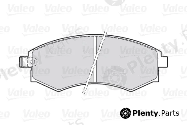 Valeo 670008 — Brake Pad Set, disc brake