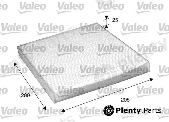 Valeo 698885 — Filter, cabin air VALEO ESSENTIAL
