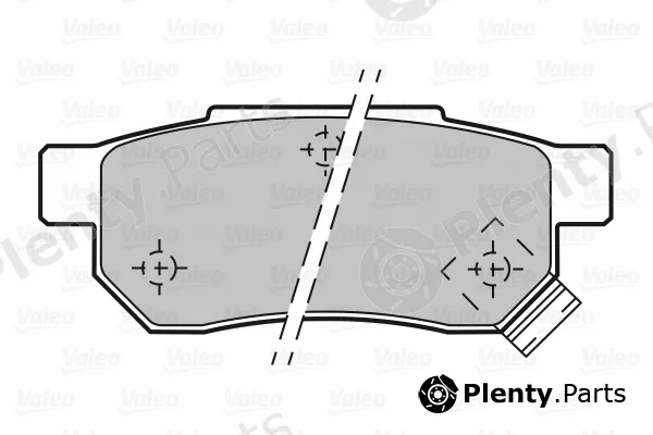 Valeo 598053 — Brake Pad Set, disc brake