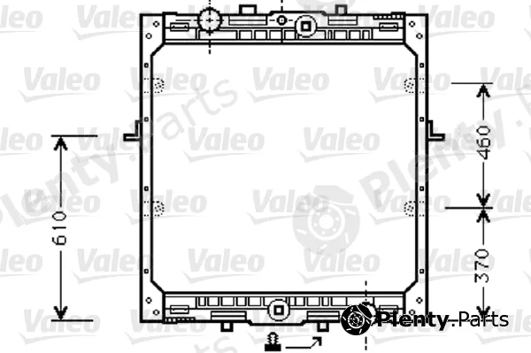 Valeo 731929 — Radiator, engine cooling NEW PART