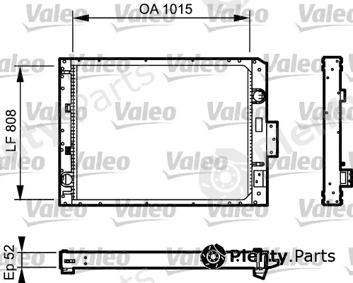 Valeo 733479 — Radiator, engine cooling NEW ORIGINAL PART