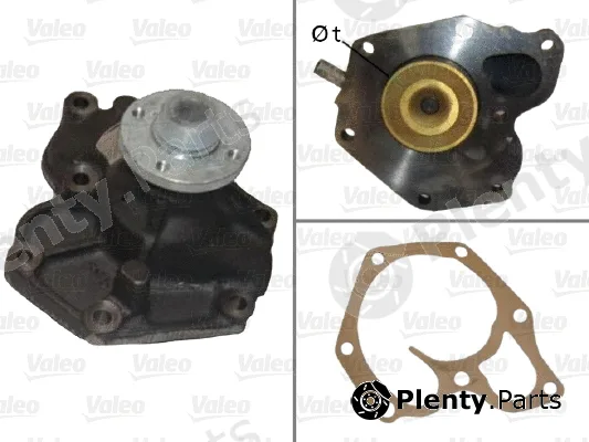 Valeo 506166 — Water Pump, engine cooling