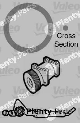 Valeo 509743 — Gasket, coolant pipe